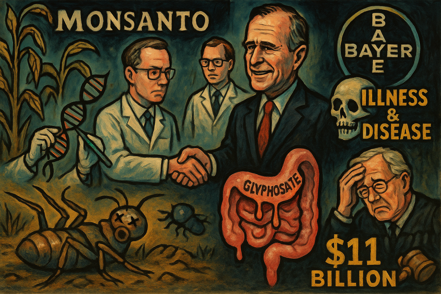 Glyphosate Poisoning Mimics Gluten Allergy