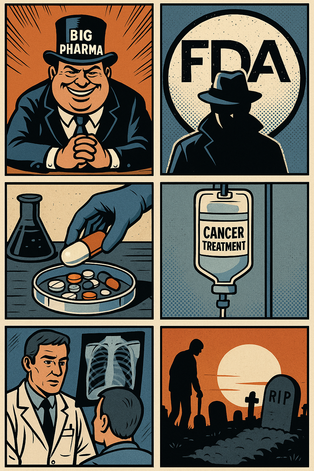 Cancer the profitable slow-kill depopulator
