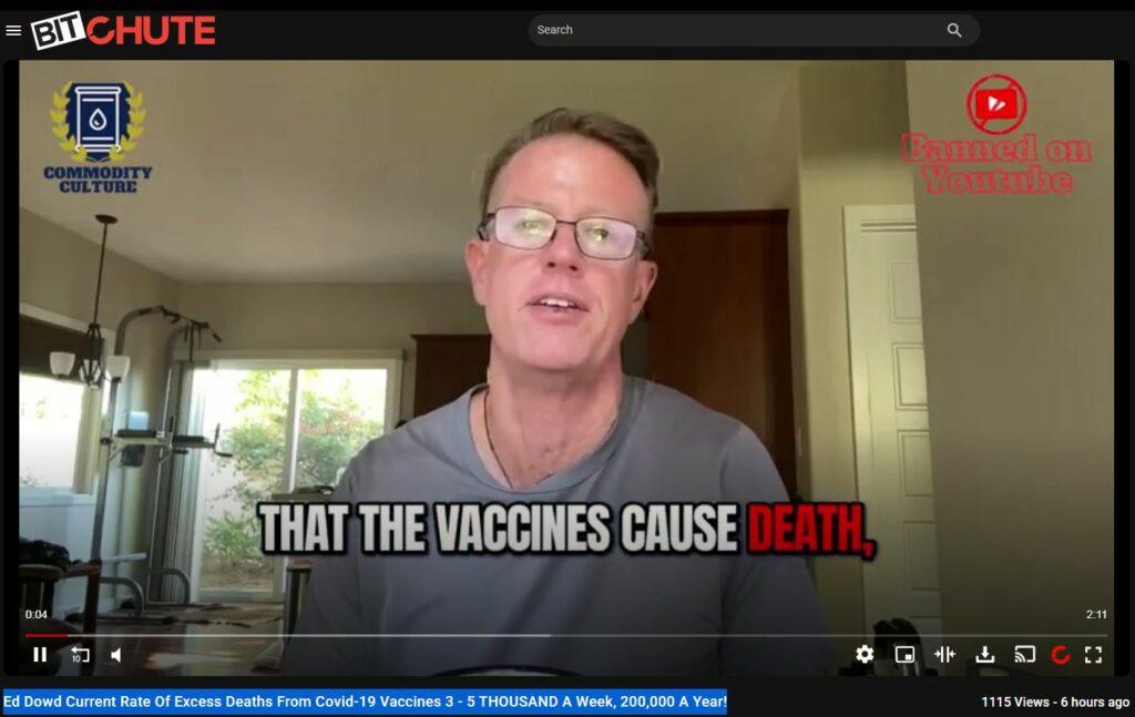 July 2025 - Ed Dowd Current Rate Excess Deaths From COVID-19 Vaccines - 5K Weekly 200K Yearly - disabilities 4x that - injuries 10x that