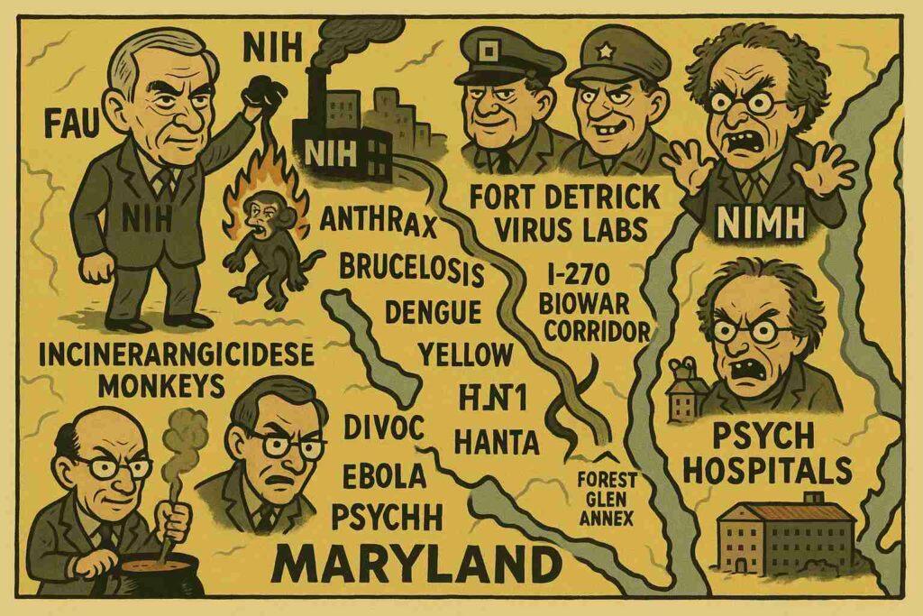 CDC's No More Monkeys Misdirection - Maryland I270 BioWar Corridor